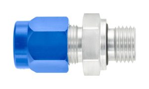 Gerader-Rohrverbinder mit Außengewinde aus Aluminium 