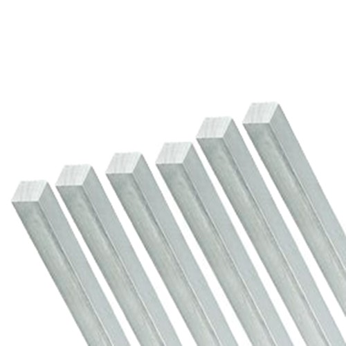 Vierkantstab aus Aluminium